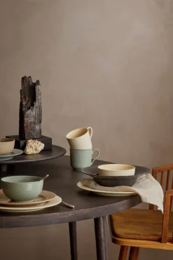 Rhombe Earth dinerbord Ø27 cm, Marble