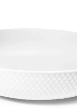 Rhombe schaal Ø28 cm, Wit