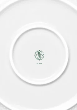 Rhombe schaal Ø28 cm, Wit