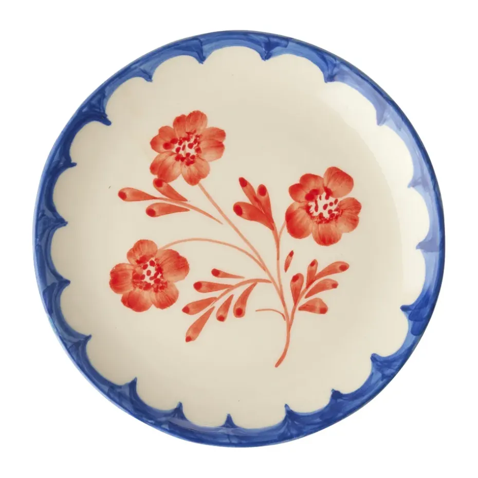 Rice keramiekbord Ø15 cm, Vintage Flower