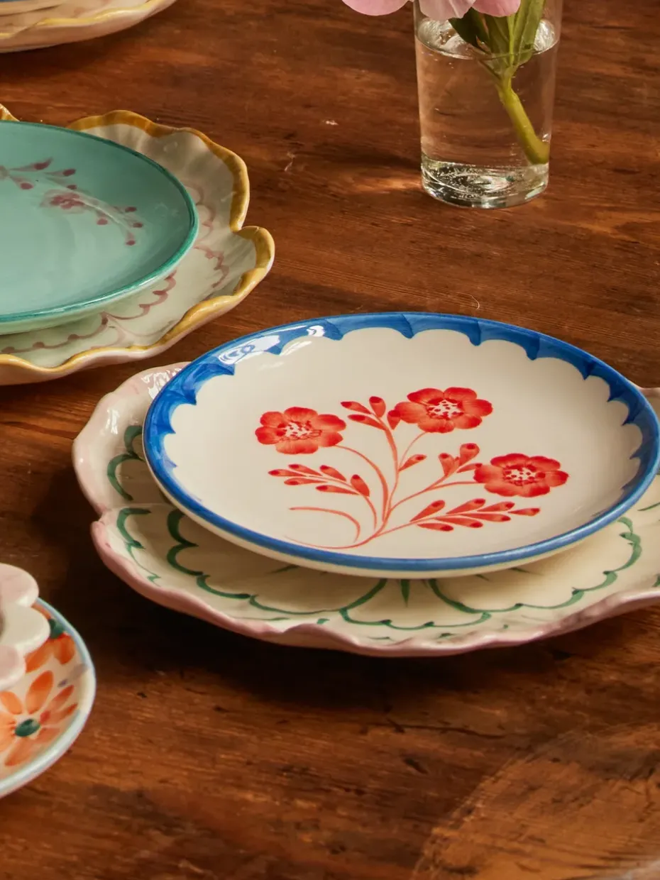 Rice keramiekbord Ø15 cm, Vintage Flower