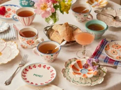 Rice keramische theekop, Vine