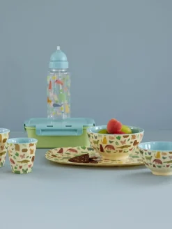 Rice kinderbeker melamine, Sweet Jungle Print-Soft blue