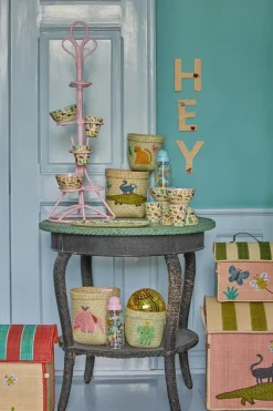 Rice kinderbeker melamine, Sweet Jungle Print-Soft blue