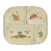 Rice kinderbord melamine 4 vakken, Sweet Jungle Print