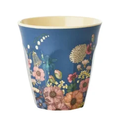 Rice melaminebeker medium, Flower collage