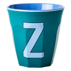 Rice melaminebeker medium letter Z 30 cl, Green