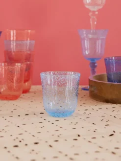 Rice tumblerglas bubbelontwerp acryl 41 cl, Mint