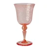 Rice wijnglas bubble design 36 cl, Peach