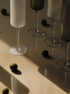 Ripple Champagne flutes champagneglazen 15 cl 2-pack, Clear