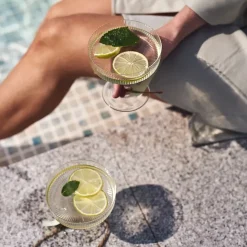 Ripple champagneglas 2-pack, helder