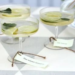 Ripple champagneglas 2-pack, helder