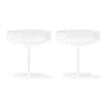 Ripple champagneglas 2-pack, Frosted