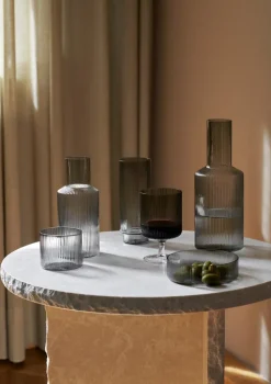 Ripple glas laag 4-pack, Smoked Grey