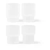 Ripple glas 4-pack, Frosted