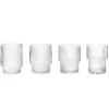 Ripple glas 4-pack, helder