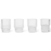 Ripple glas small 6 cl 4-pack, Helder