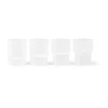 Ripple glas small 6 cl 4-pack, Frosted