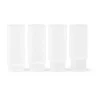 Ripple long drink glas 4-pack, Frosted