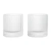 Ripple tumbler glas 25 cl 2-pack, Clear