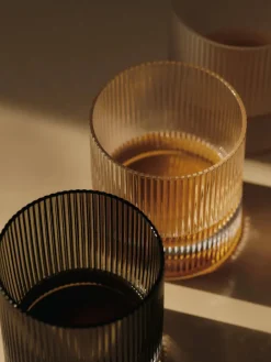 Ripple tumbler glas 25 cl 2-pack, Clear