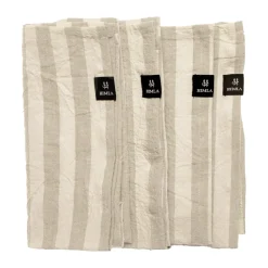 Riviera stoffen servet 45x45 cm 4-pack, Zand