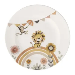 Roar like a Lion kinderbord Ø21,5 cm, Multi