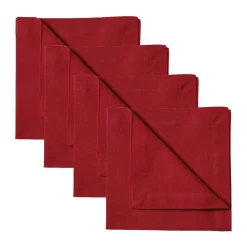 Robert servet 4-pack, Rood