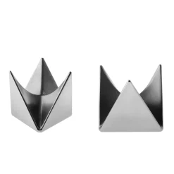 Roost eierdop 2-pack, aluminium