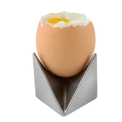 Roost eierdop 2-pack, aluminium