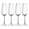 Rose Garden champagneglas 4-pack 29 cl, Transparant
