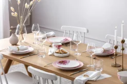 Rose Garden Coupe bordje Ø21 cm, Wit