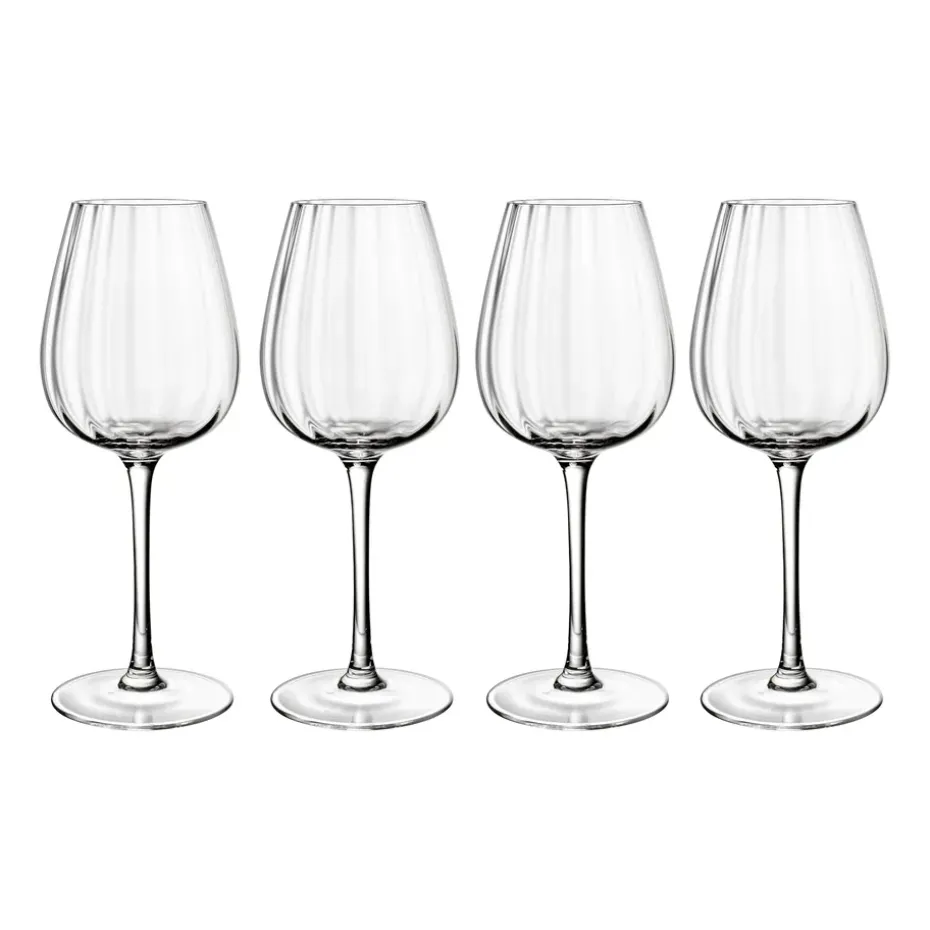 Rose Garden wittewijnglas 4-pack 43 cl, Transparant