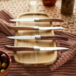 Royal Steak grillmes 4-pack, Natural in houten doos