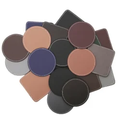 Ørskov onderzetter (glazen) 6-pack, donkergrijs