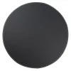 Ørskov placemat leer rond, zwart