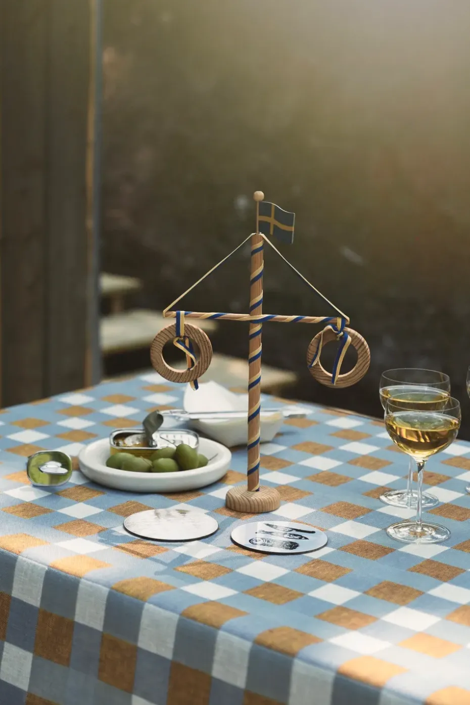 Rutan tafellaken 147x250 cm, Oat