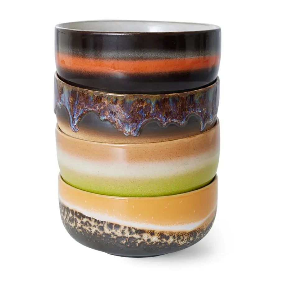 70's dessertkom 4-delig, Humus