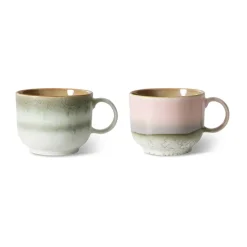 70's theekop 42,5 cl 2-delig, Nova