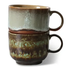 70's theekop 42,5 cl 2-delig, Odyssey