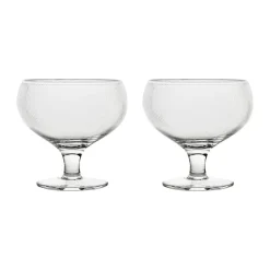 Sagaform Blanka champagnecoupe 30 cl 2-pack, Helder