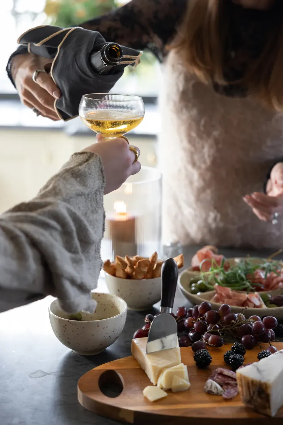 Sagaform Blanka champagnecoupe 30 cl 2-pack, Helder