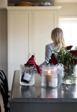 Sagaform Blanka vaas/wijnkoeler Ø15x20 cm, Helder