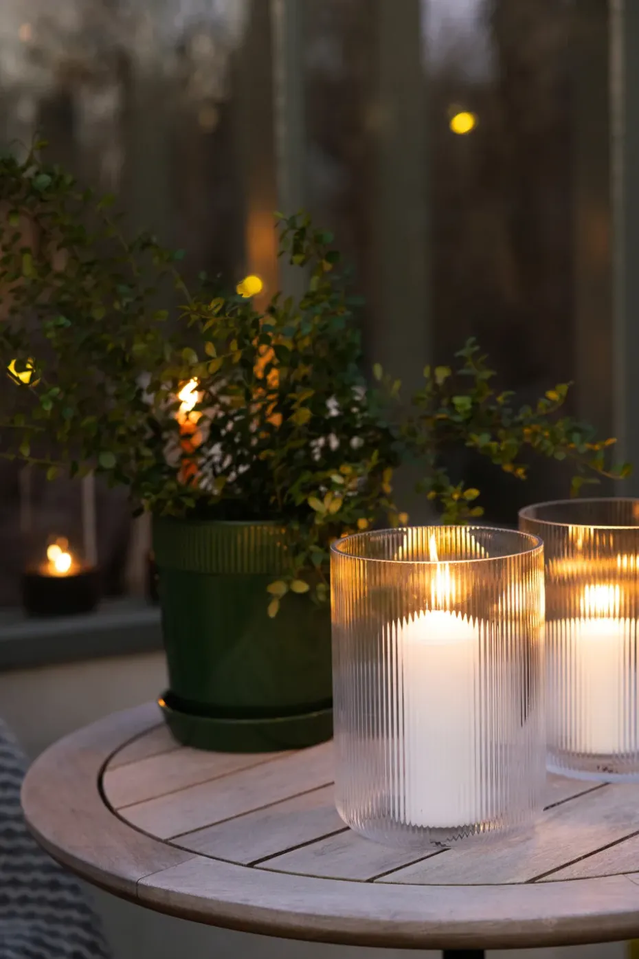 Sagaform Blanka vaas/wijnkoeler Ø15x20 cm, Helder