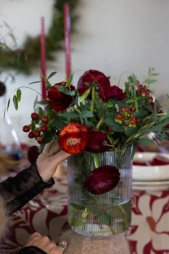 Sagaform Blanka vaas/wijnkoeler Ø15x20 cm, Helder