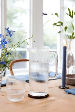 Sagaform blanke waterglazen 4-pack, Helder