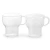 Sagaform glazen mok 15 cl 2-pack, Helder