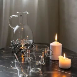 Sagaform glazen mok 15 cl 2-pack, Helder