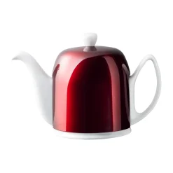 Salam theepot 1 L, Candy apple-White