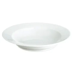 Sancerre diep bord doorsnee 22 cm, Wit